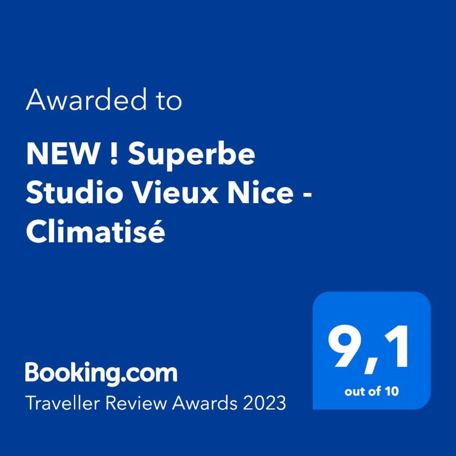 New ! Superbe Studio Vieux Nice - Climatise Exterior photo